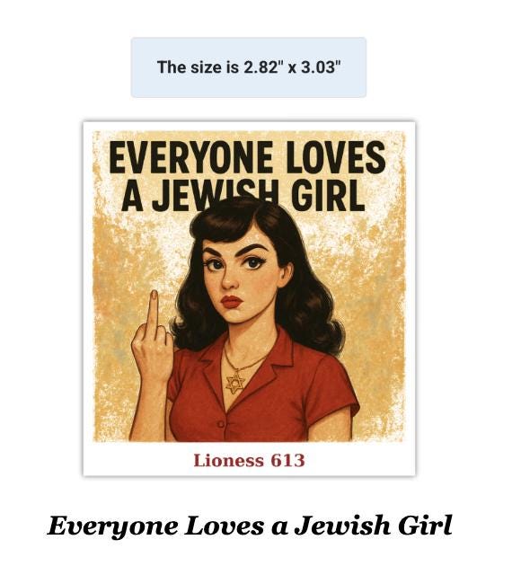 Everyone Loves a J Girl - Sticker (Square)
