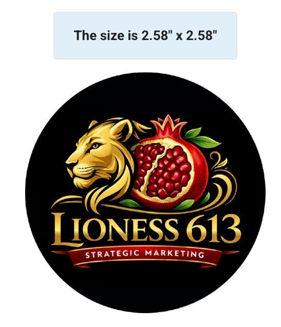 Lioness 613 - Vinyl Sticker
