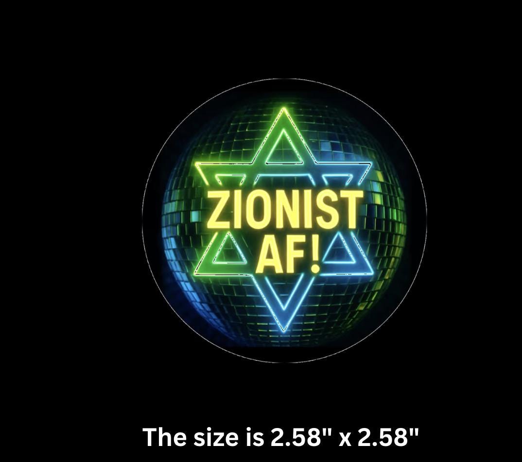 Zionist AF! - Magnet