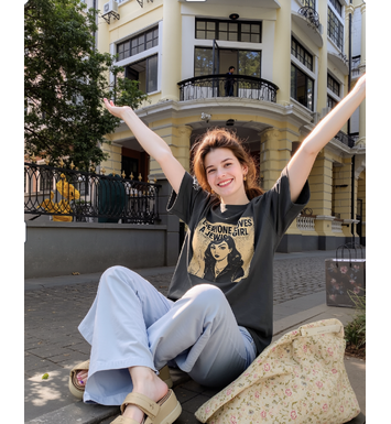 Everyone Loves a Jewish Girl - Unisex Shirt (in Black & Vintage Grey)